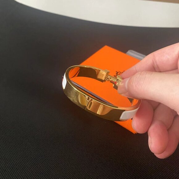 Hermes white bracelet - Picture 3 of 5